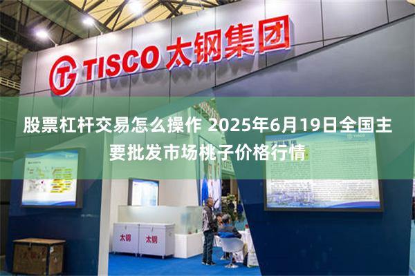 股票杠杆交易怎么操作 2025年6月19日全国主要批发市场桃子价格行情