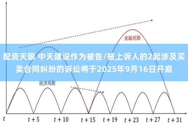 配资天眼 中天建设作为被告/被上诉人的2起涉及买卖合同纠纷的诉讼将于2025年9月16日开庭