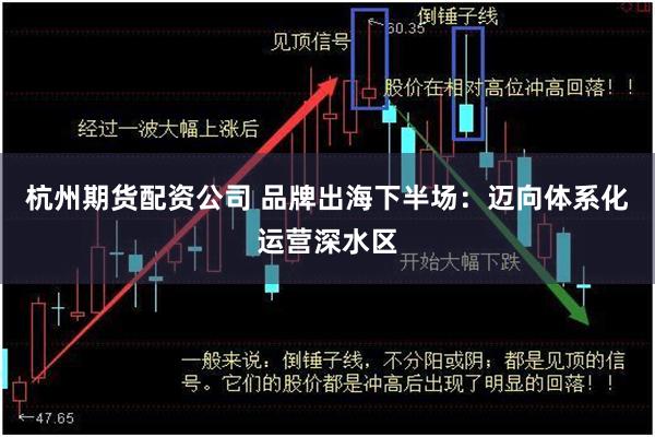 杭州期货配资公司 品牌出海下半场:迈向体系化运营深水区